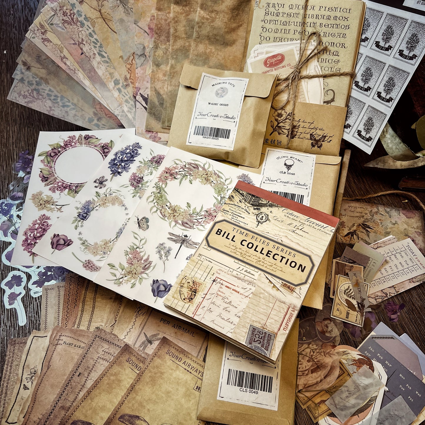 Vintage flower themed Collection -DPKGS2KSNZC