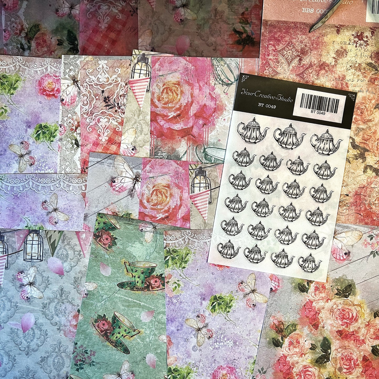 Vintage Tea Garden themed Collection-DNU637CKN5H