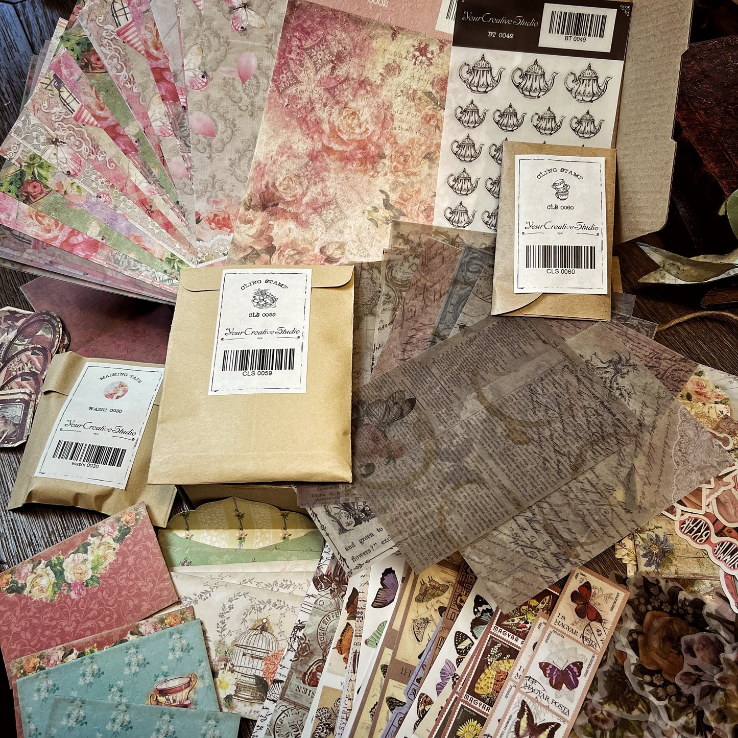 Vintage Tea Garden themed Collection-DNU637CKN5H