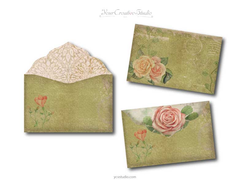 Printable – Vintage Gardening Envelope