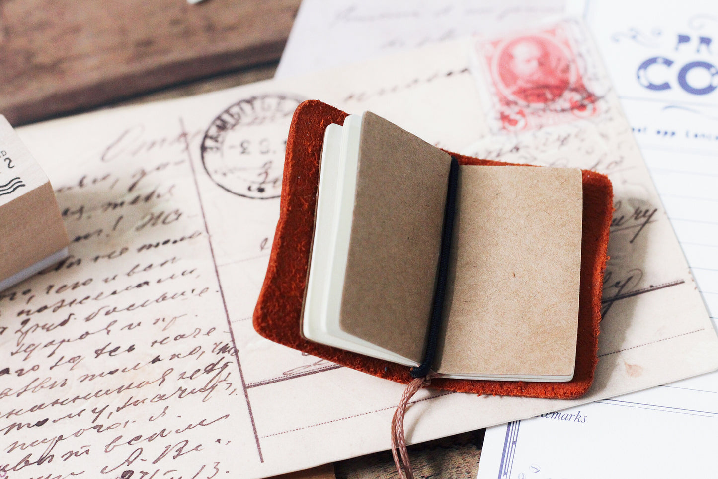 October planner stationery box - Vintage themed - YourCreativeStudio