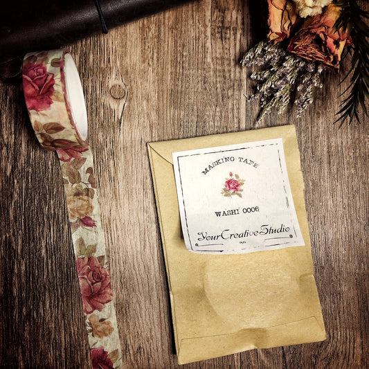 Your Creative Studio Washi Rose WASHI 0006
