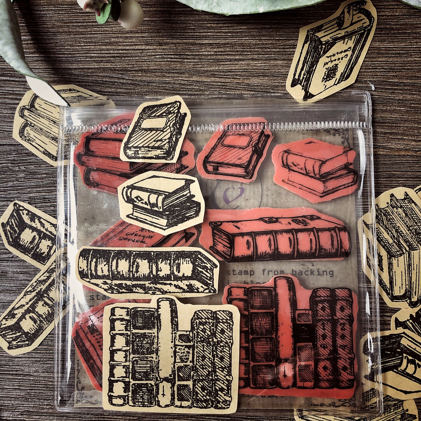 Your Creative Studio Stamp More Books CT 0007