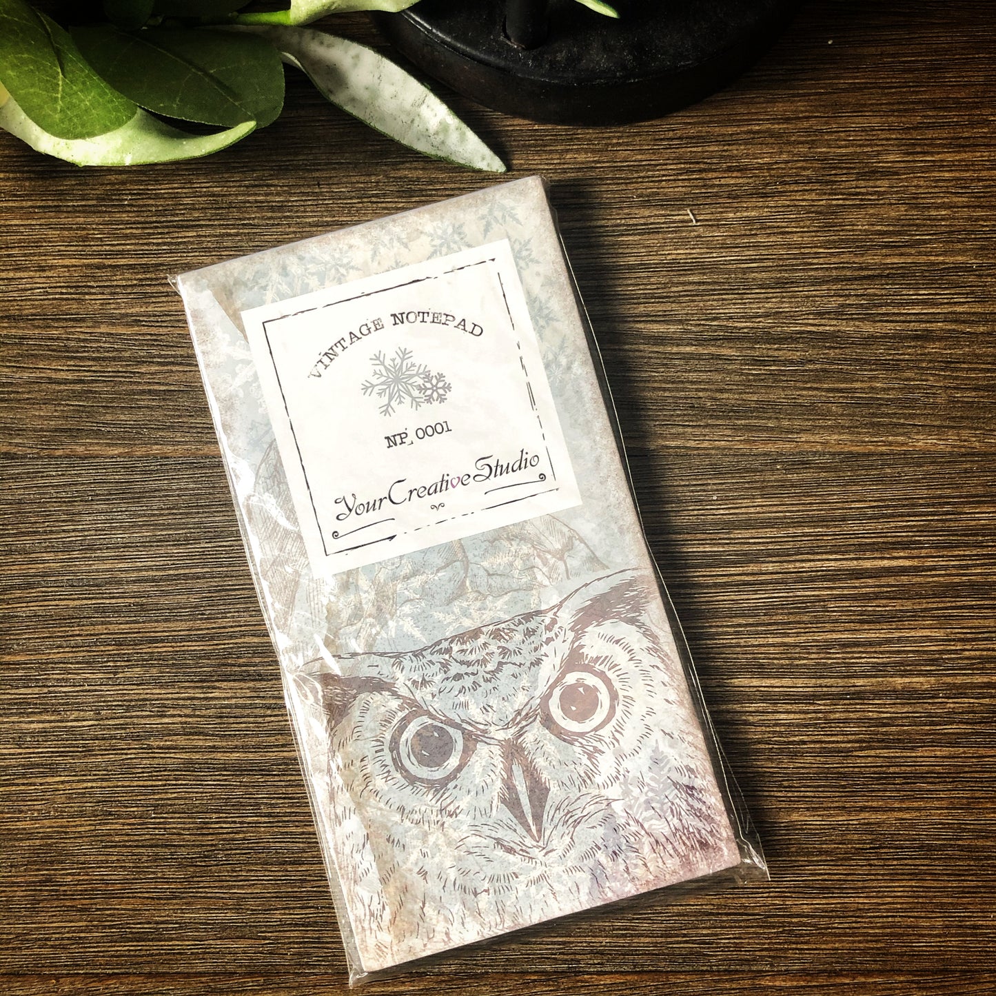 Your Creative Studio Notepad Owl NP 0001