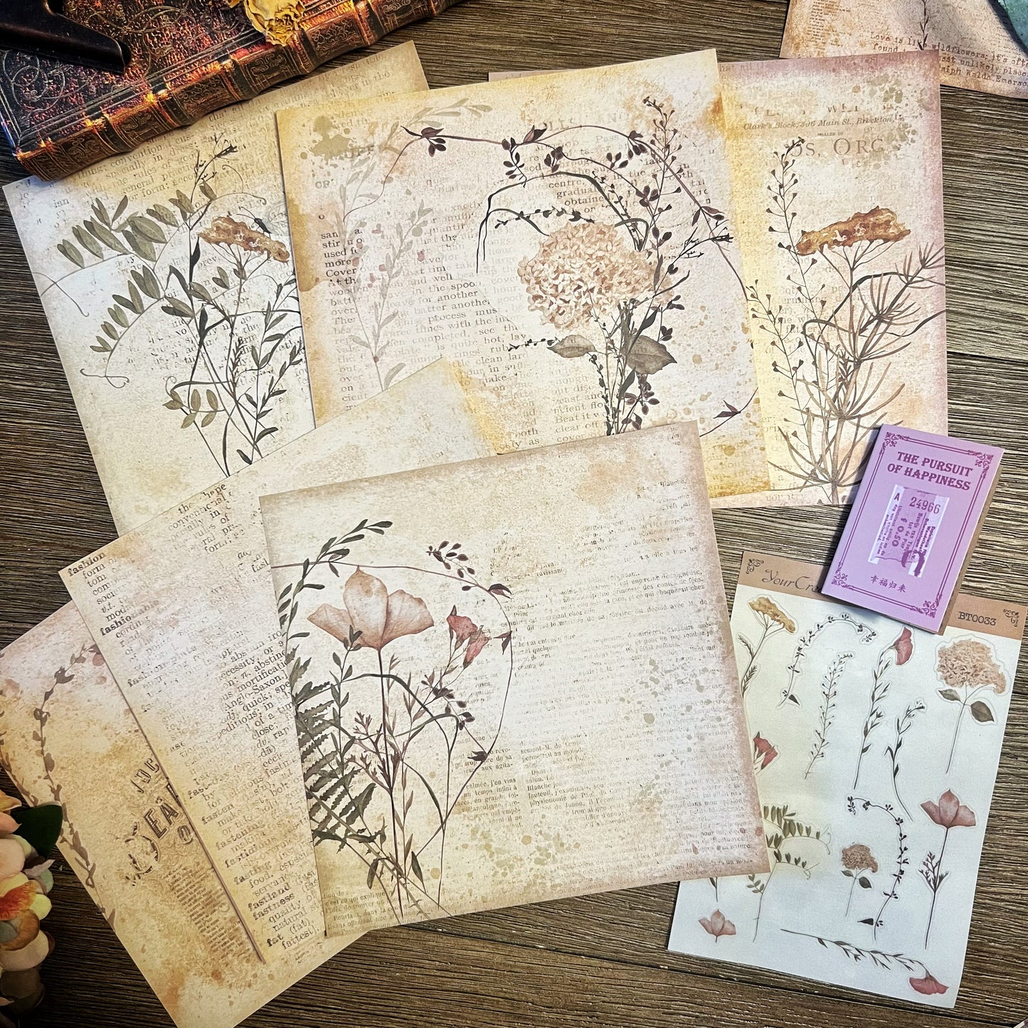 Vintage Wildflower themed Collection-D5JXDYXXMSP