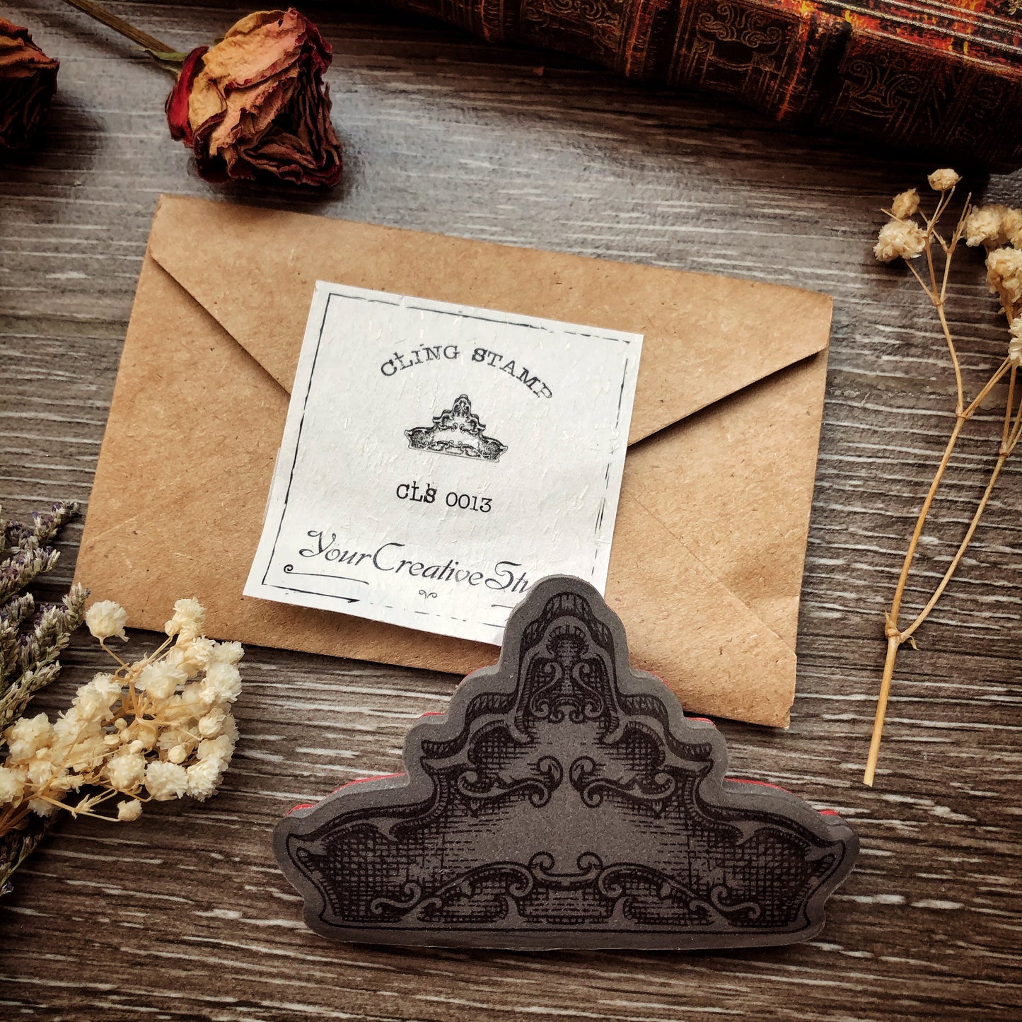Your Creative Studio Cling Stamp Paper Clip CLS 0013