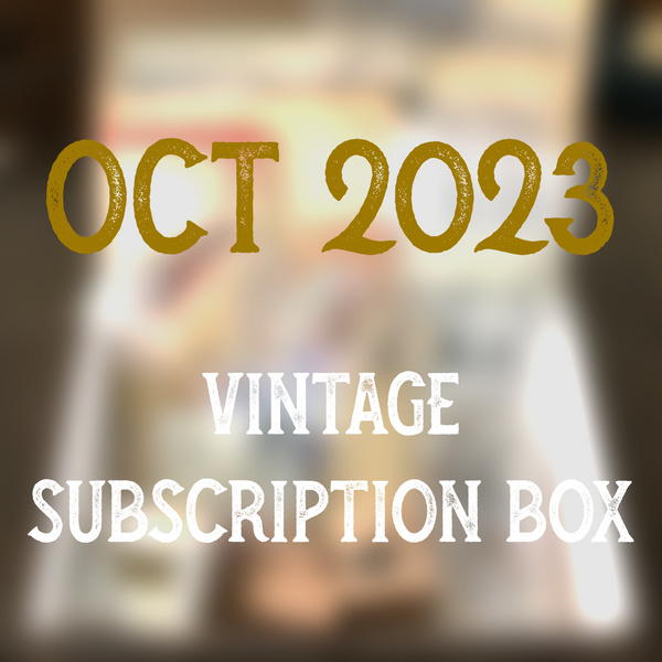 Preorder October 2023 stationery box - Vintage non-holiday themed