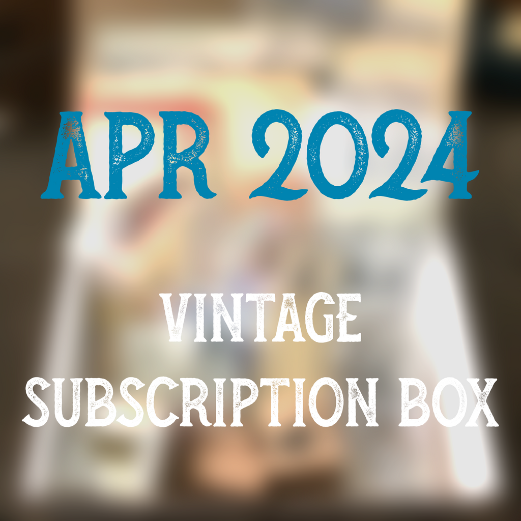 April 2024 stationery box - Vintage non-holiday themed