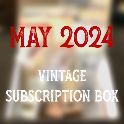 May 2024 stationery box - Vintage non-holiday themed