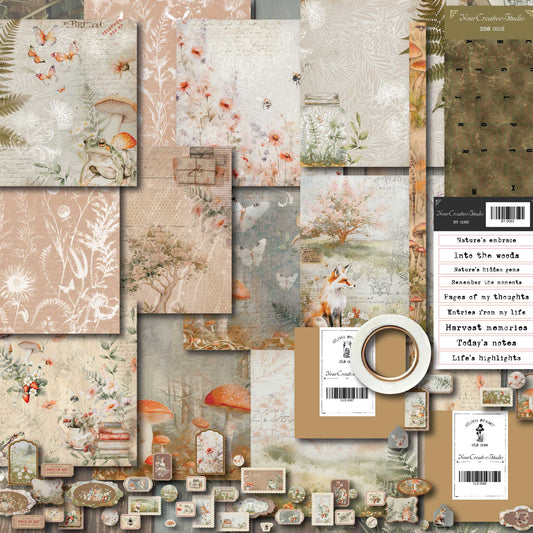 September 2024 stationery box - Vintage non-holiday themed