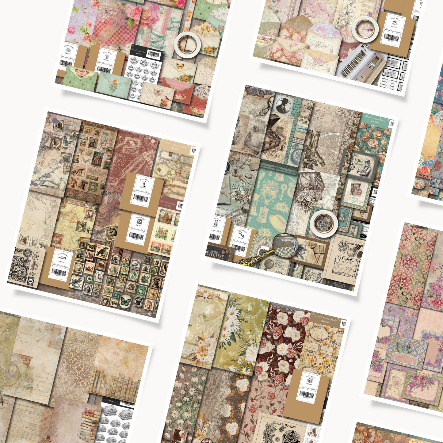 [SALE] Boxing Day Blind Stationery Collection Selection - Vintage Junk Journal Blind Box