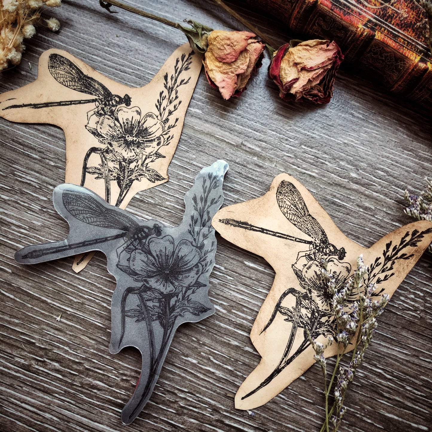 Your Creative Studio Cling Stamp Dragonfly on Flower CLS 0011