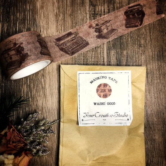 Your Creative Studio Washi Typewriter WASHI 0005