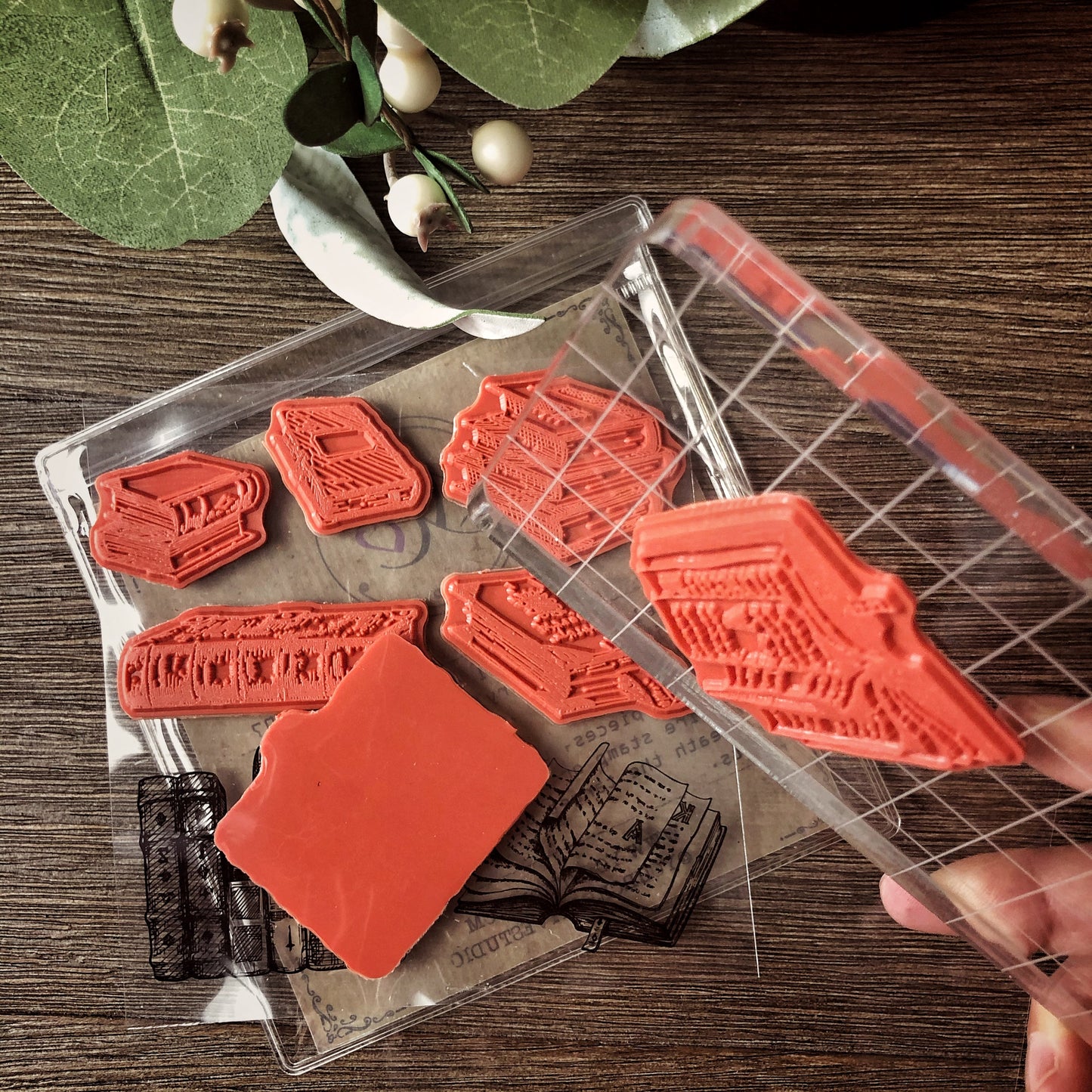 Your Creative Studio Stamp More Books CT 0007