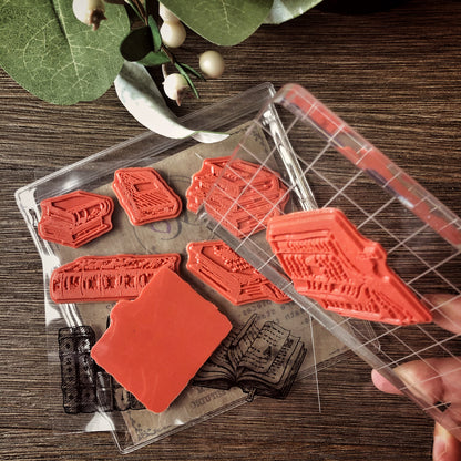 Your Creative Studio Stamp More Books CT 0007