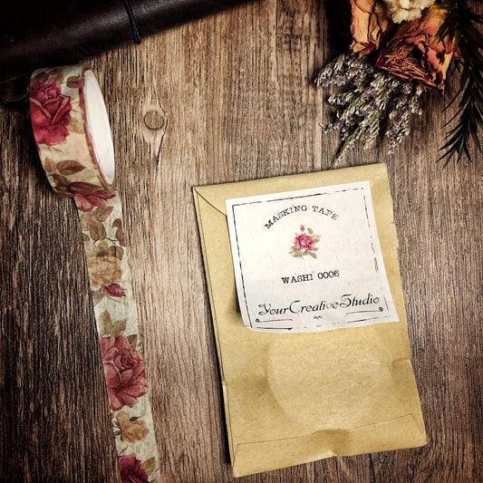 Your Creative Studio Washi Rose WASHI 0006