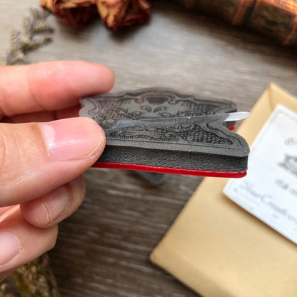 Cling Stamp Two paper clips CLS 0012