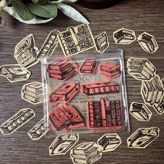 Your Creative Studio Stamp More Books CT 0007