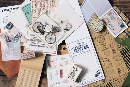 February planner 2020 stationery box - Vintage themed - YourCreativeStudio