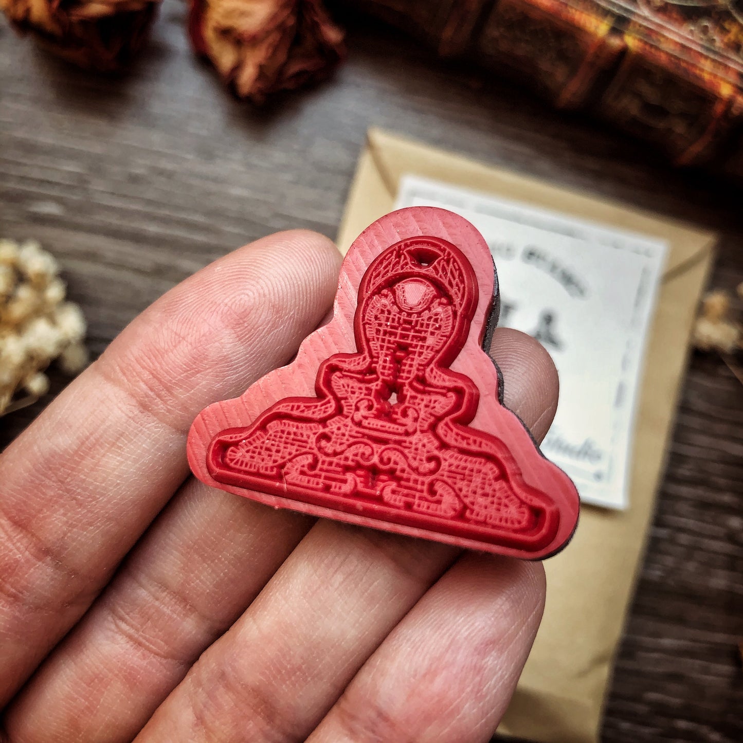 Cling Stamp Two paper clips CLS 0012