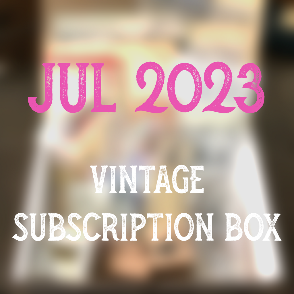 July 2023 stationery box - Vintage Tea Garden themed-DNU637CKN5H