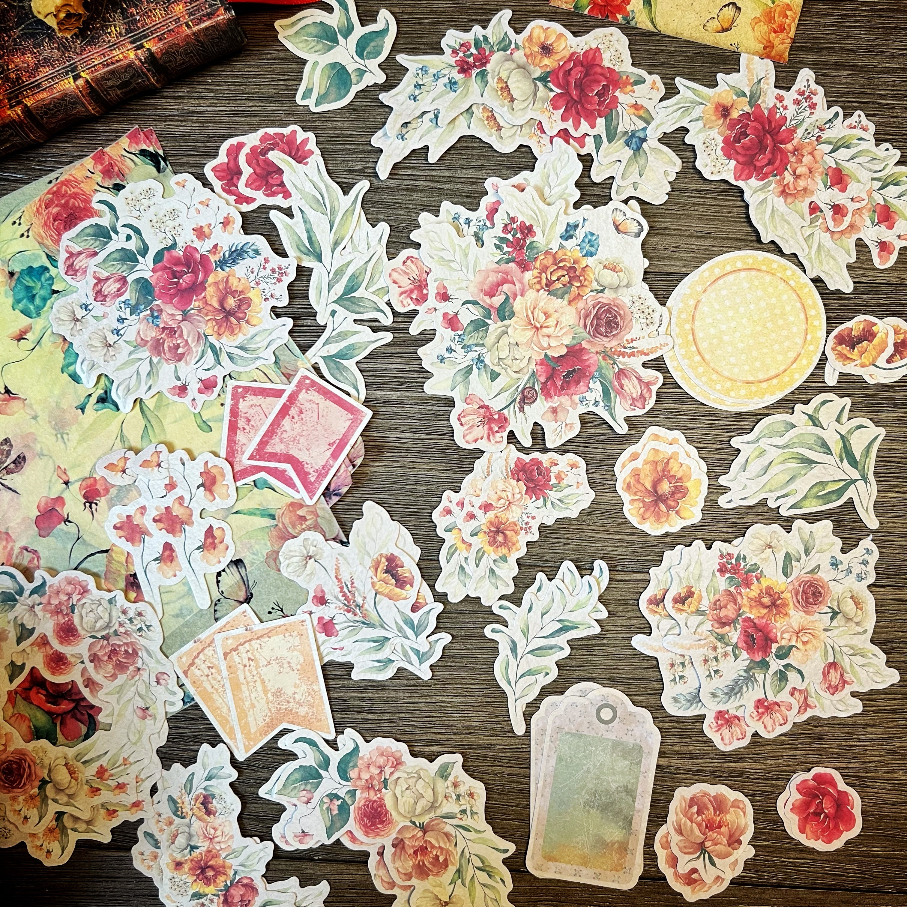 Vintage FLOWER themed Collection -D99XPMJLPVZ – YourCreativeStudio