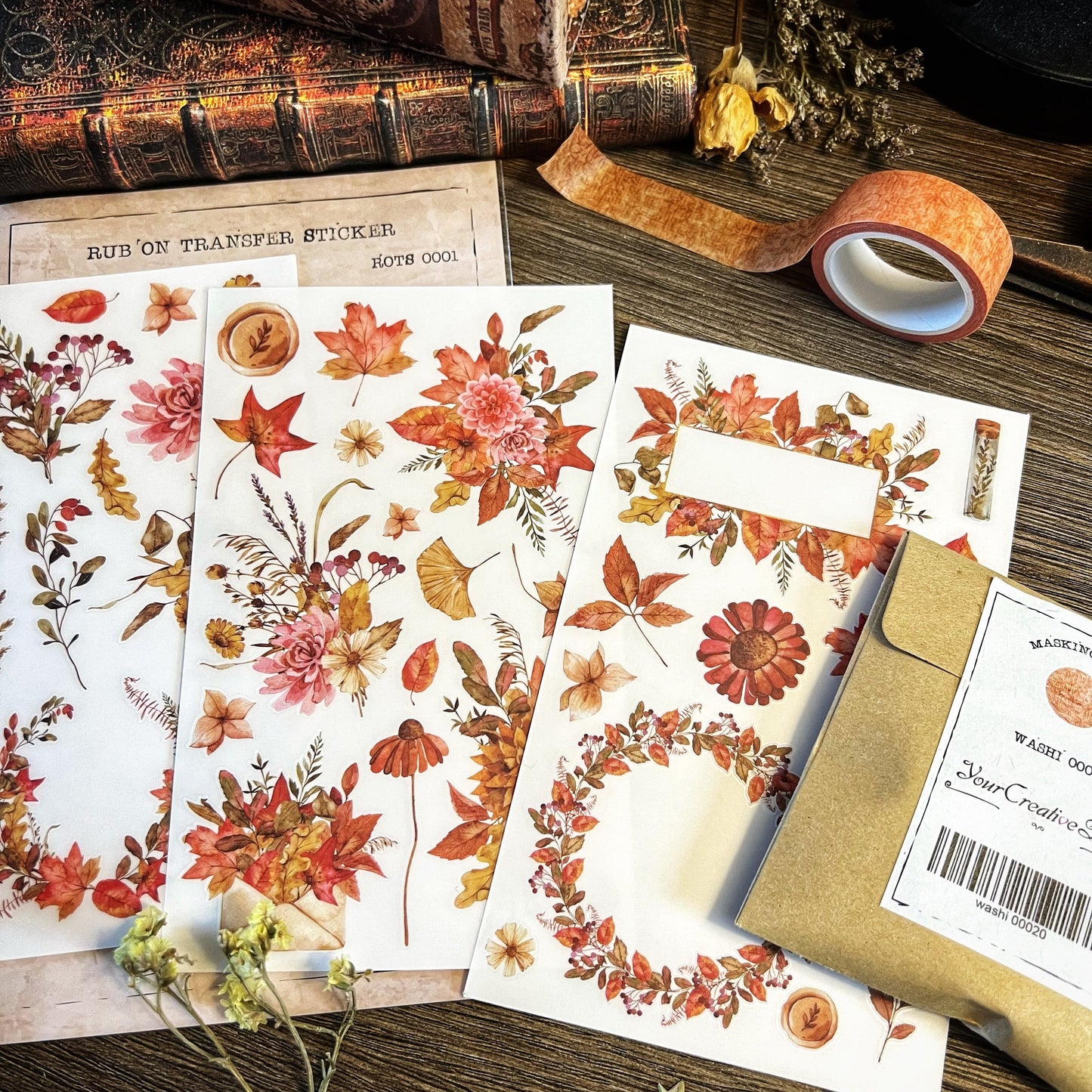 Vintage Fall themed Collection --DWMGT3FPWA4