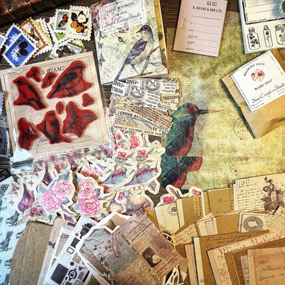 Vintage Bird themed Collection -DVM9P4IB2AF