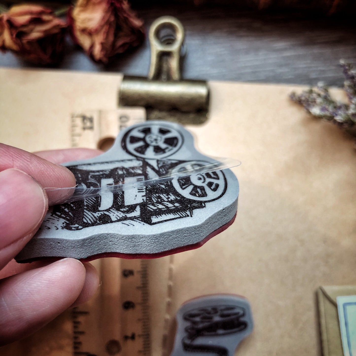 Your Creative Studio Cling Stamp Movie Camera Clip CLS 0005