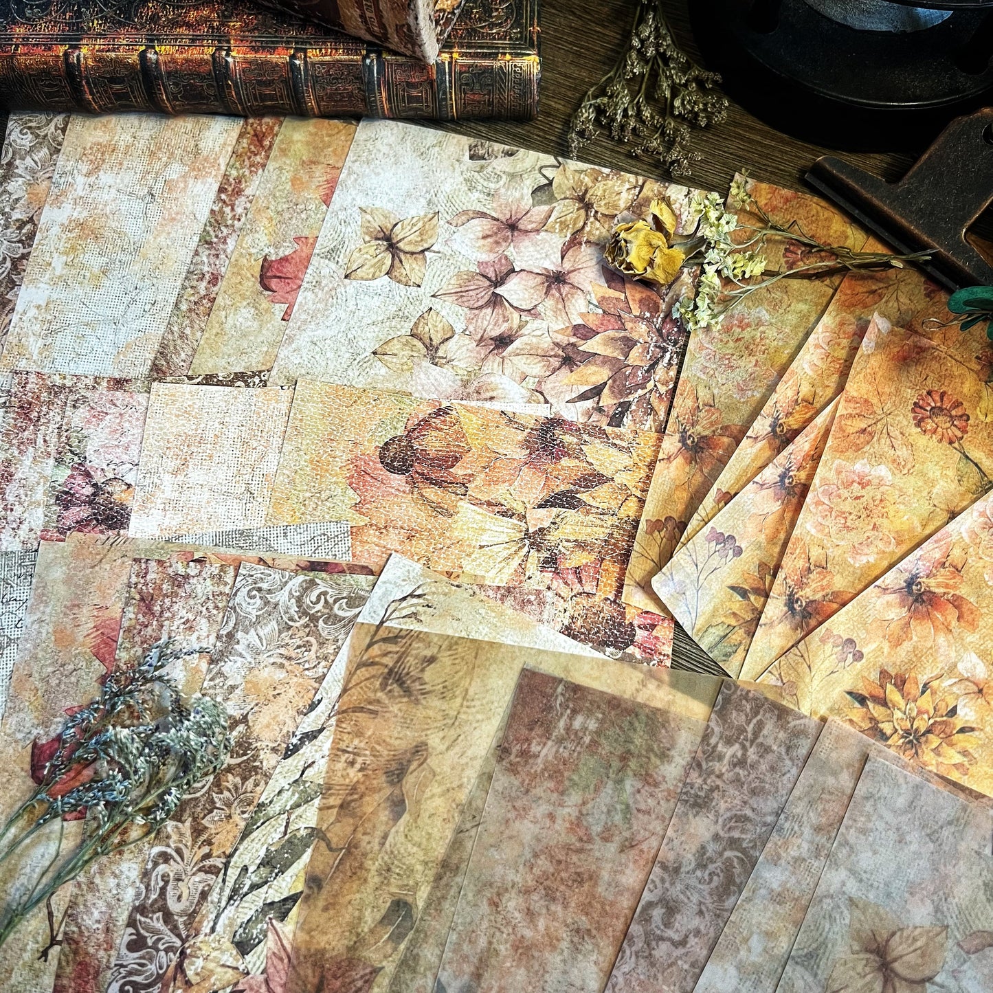 Vintage Fall themed Collection --DWMGT3FPWA4