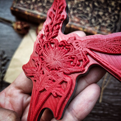 Your Creative Studio Cling Stamp Dragonfly on Flower CLS 0011