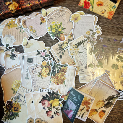 Vintage FLOWER themed Collection -D99XPMJLPVZ