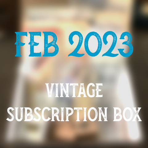 February 2023 stationery box - Vintage flower themed-DPKGS2KSNZC