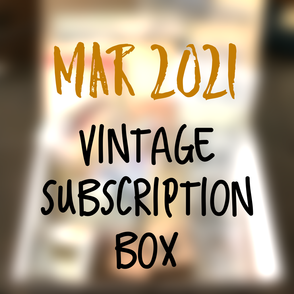 March 2021 stationery box - Vintage non-holiday themed - YourCreativeStudio