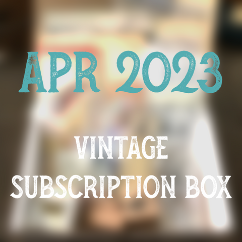 April 2023 stationery box - Vintage non-holiday Art themed- DQ84JN9B3S3
