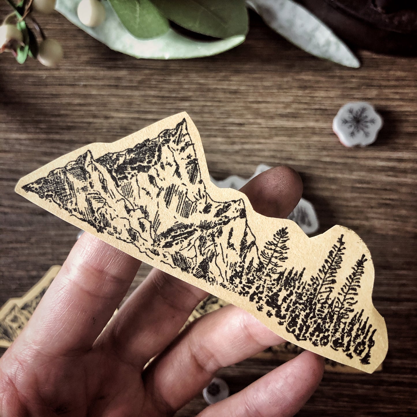 Your Creative Studio Stamp Mountain CLS 0002