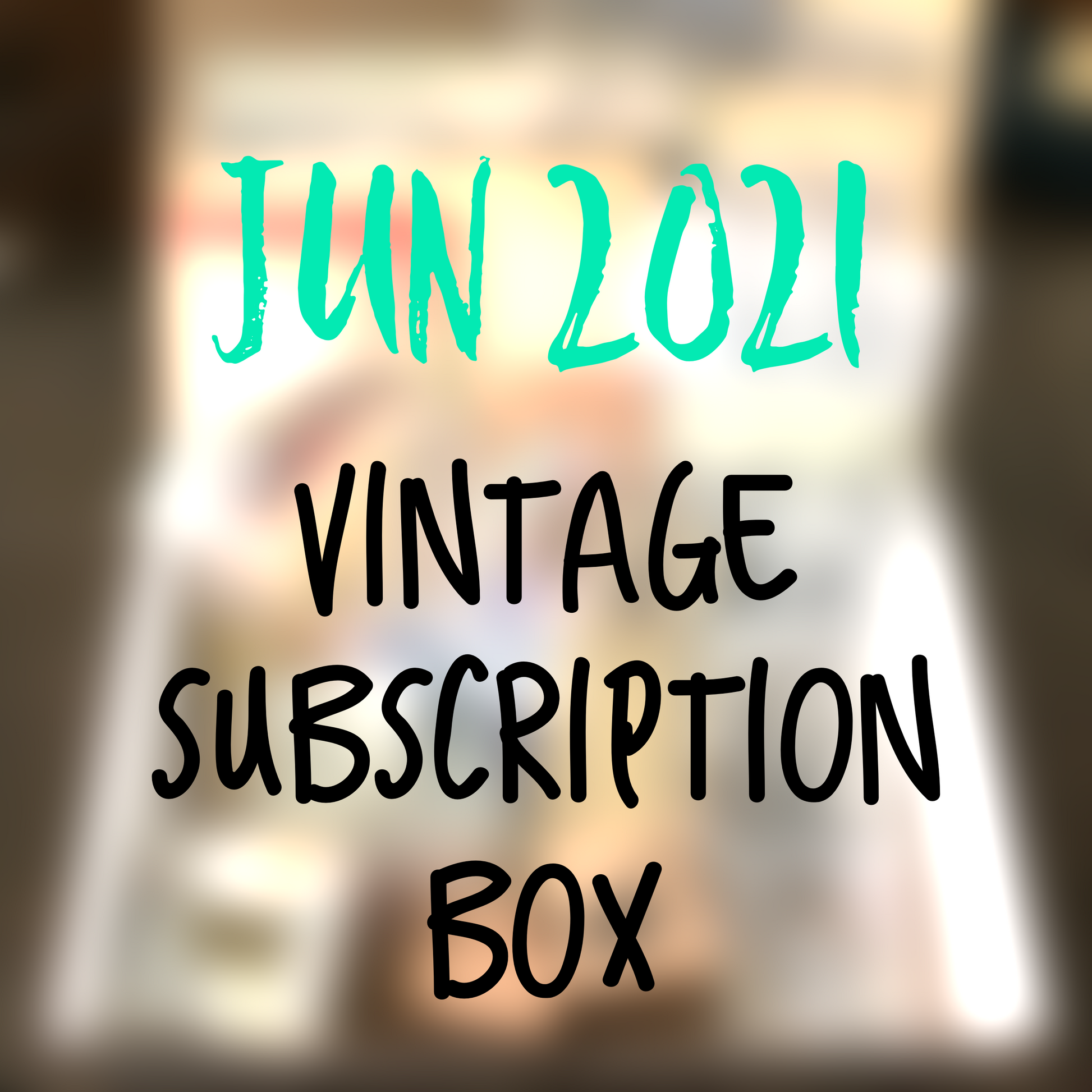 June 2021 stationery box - Vintage non-holiday themed - YourCreativeStudio