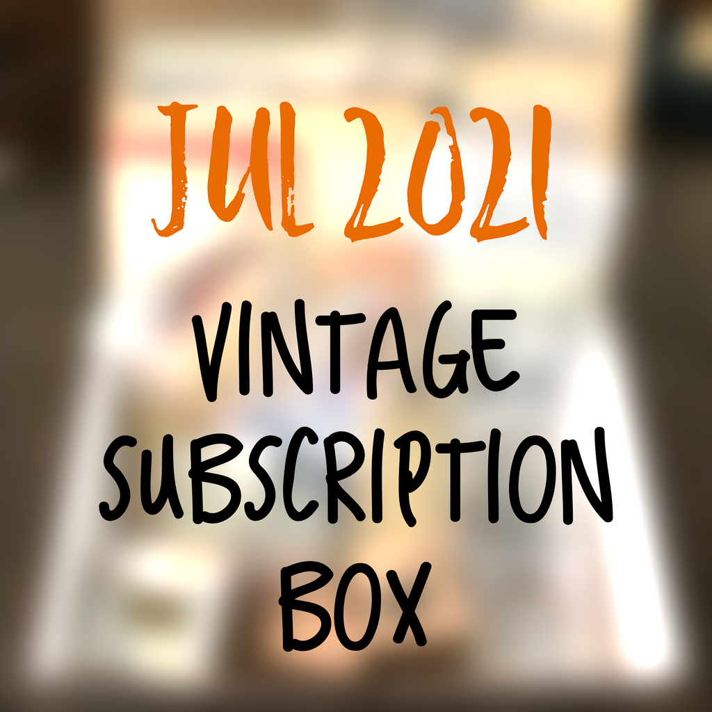 July 2021 stationery box - Vintage non-holiday themed - YourCreativeStudio