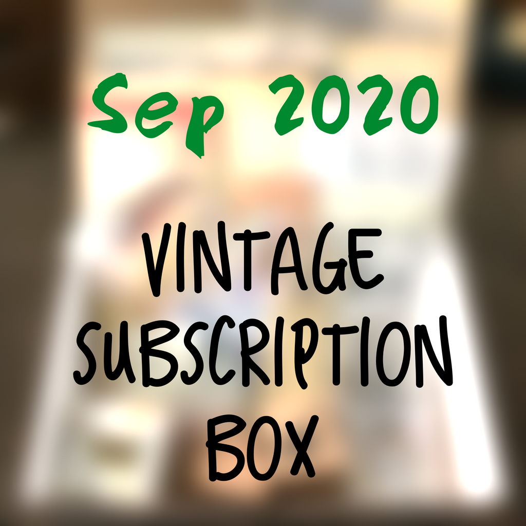 September planner 2020 stationery box - Vintage themed - YourCreativeStudio
