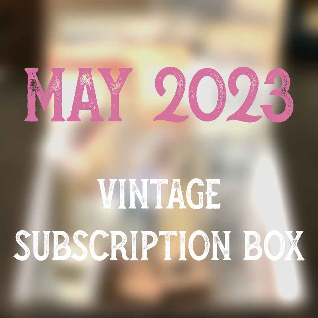 May 2023 stationery box - Vintage non-holiday Tropical themed- DUKZCZPUMA7