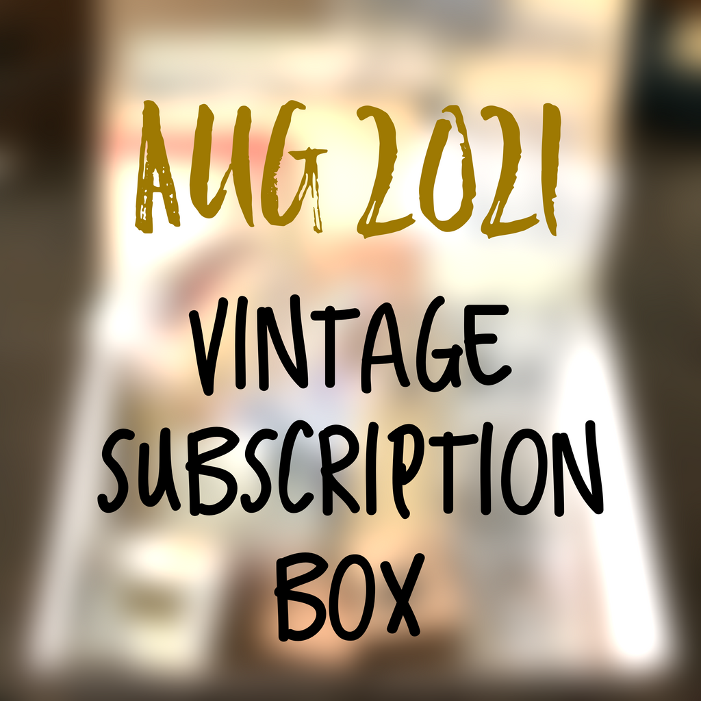 August 2021 stationery box - Vintage non-holiday themed - YourCreativeStudio